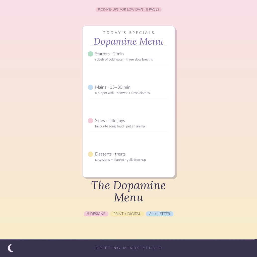 The Dopamine Menu cover