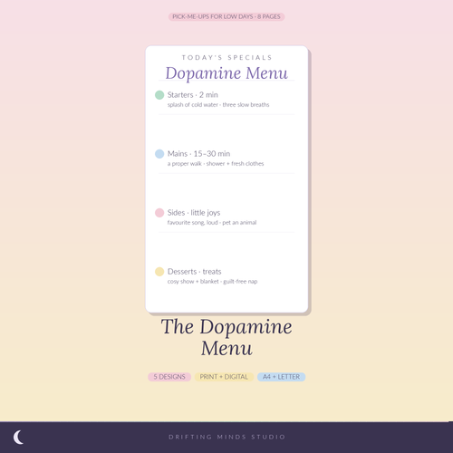 The Dopamine Menu cover